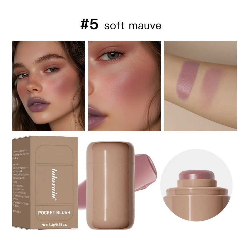 3-in-1 Blush Stick & Lip Gloss