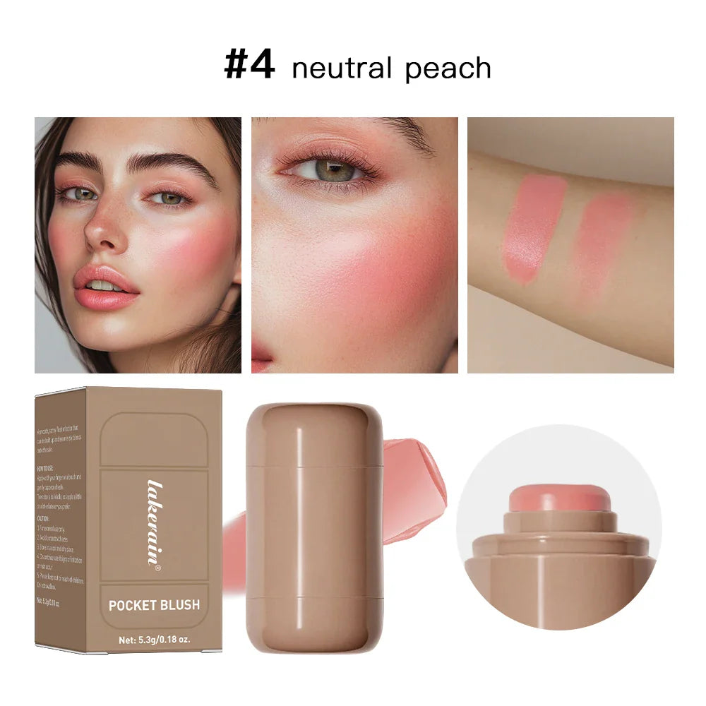 3-in-1 Blush Stick & Lip Gloss