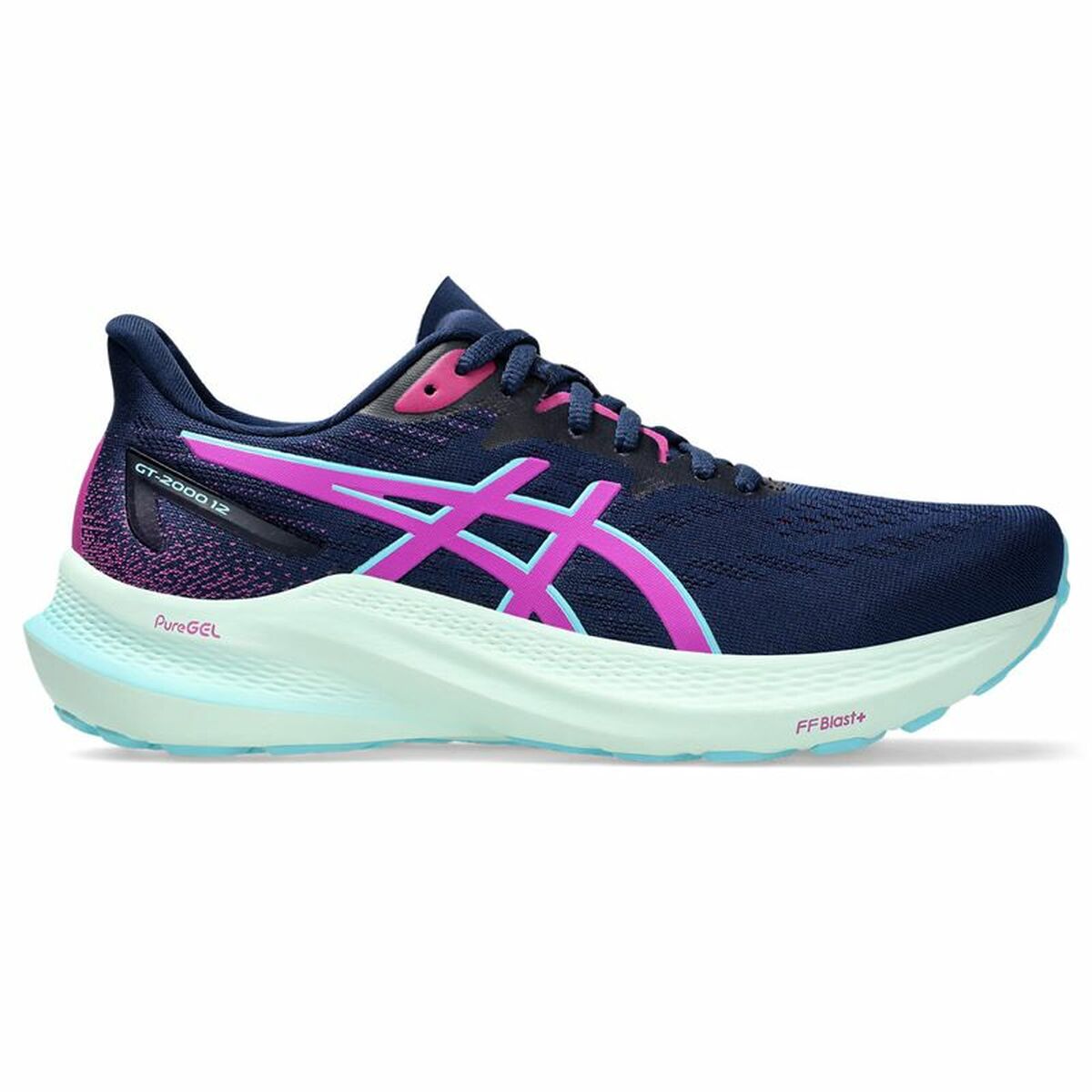 Asics GT-2000 12 Women's Running Shoes – Blue