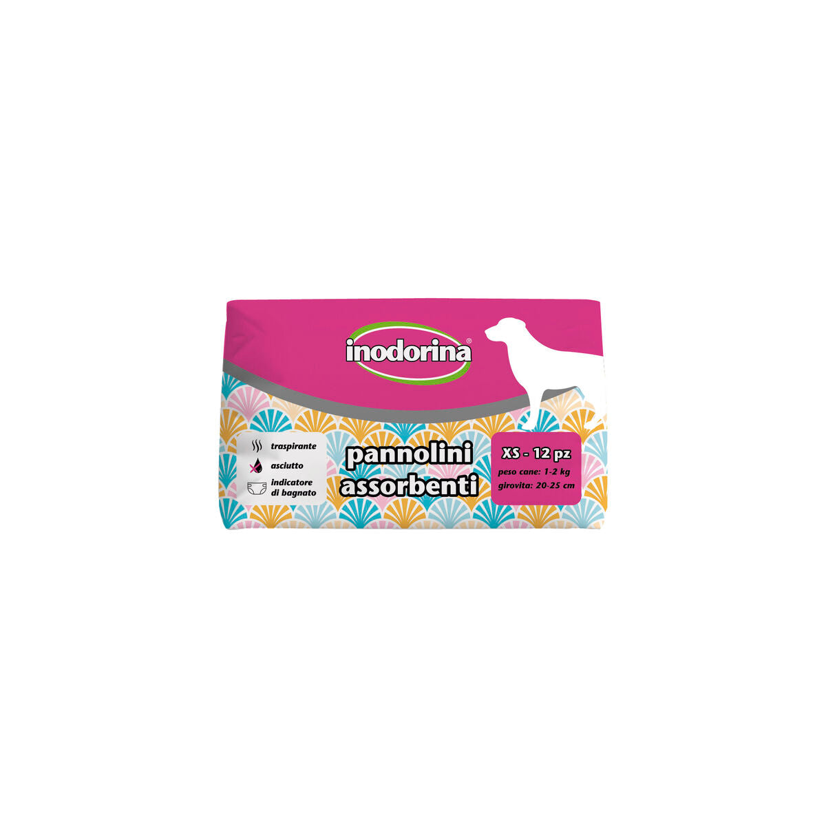 Disposable nappies Inodorina 12 Units