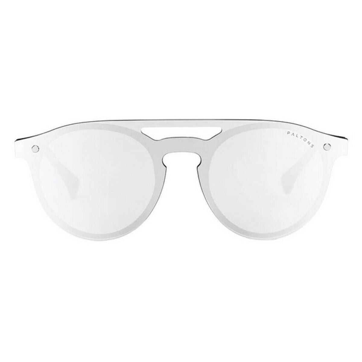 Natuna Paltons Unisex Sunglasses – Silver Frame (49 mm)
