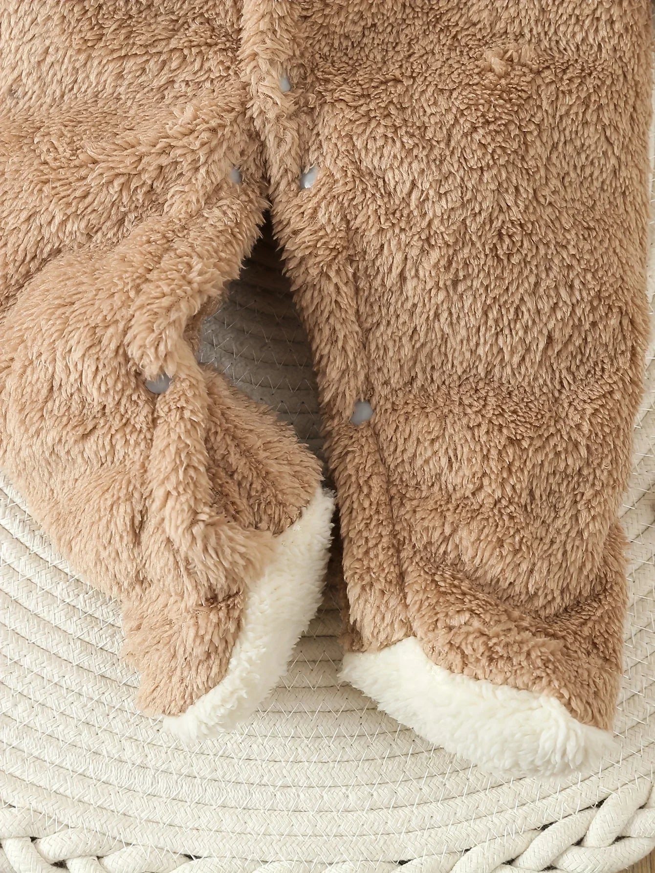 TinyTots™ Baby Fleece Romper – Boys & Girls 0-1Y