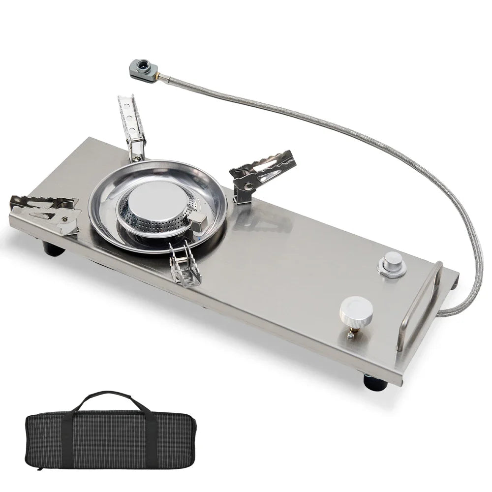Pandatour™ Camping Gas Stove – Foldable High-Fire Burner