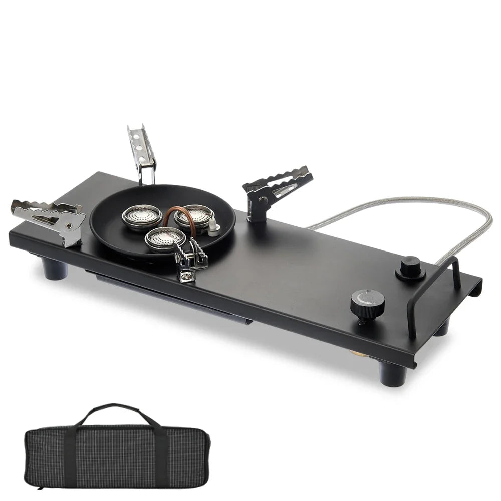 Pandatour™ Camping Gas Stove – Foldable High-Fire Burner