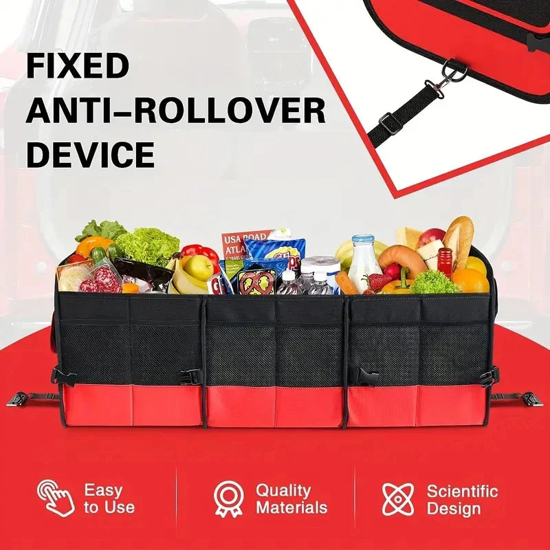 AutoMax™ Large Car Trunk Organizer
