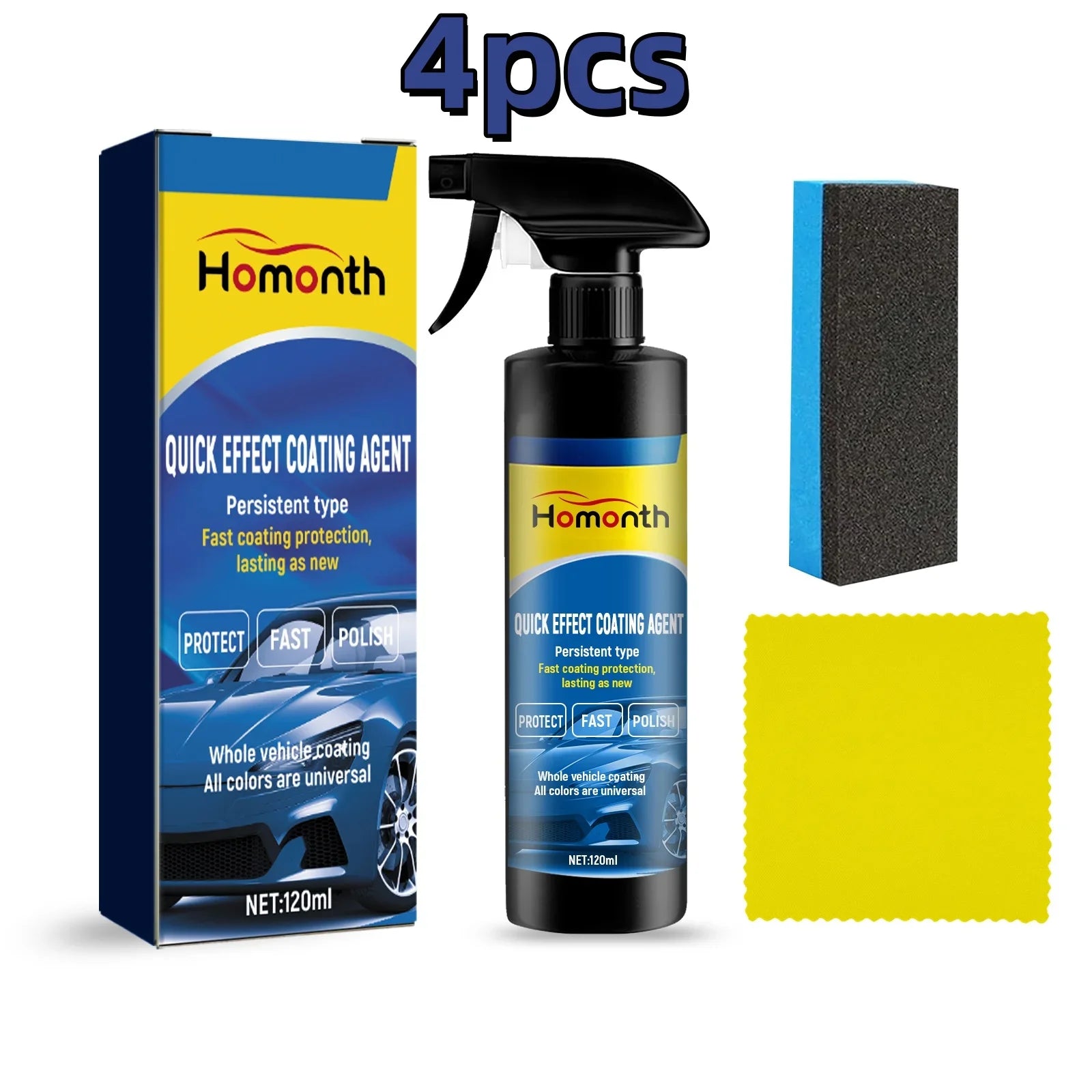 Homonth™ Auto-Keramikversiegelungs- und Polierspray