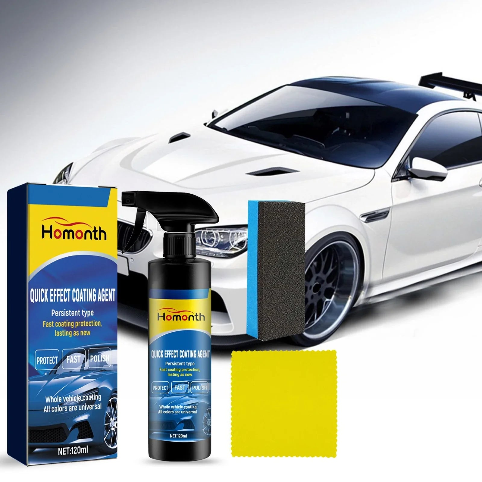 Homonth™ Auto-Keramikversiegelungs- und Polierspray