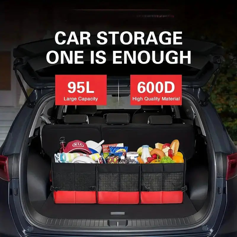 AutoMax™ Large Car Trunk Organizer