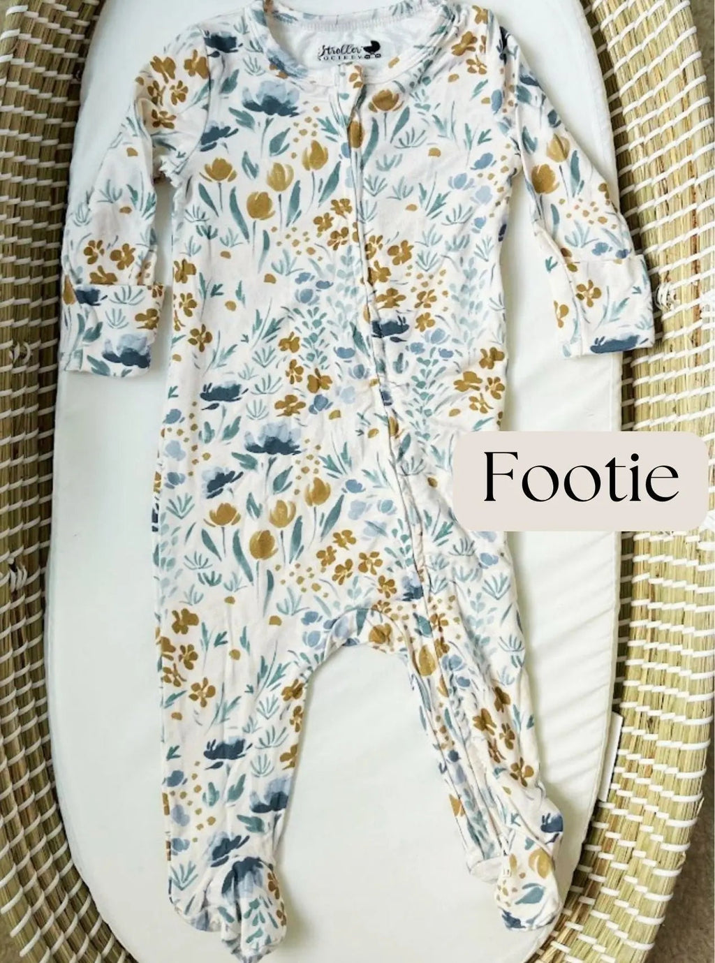 Bamboo baby clothes – jumpsuits, pajamas, shorts & footies (0–24 months)