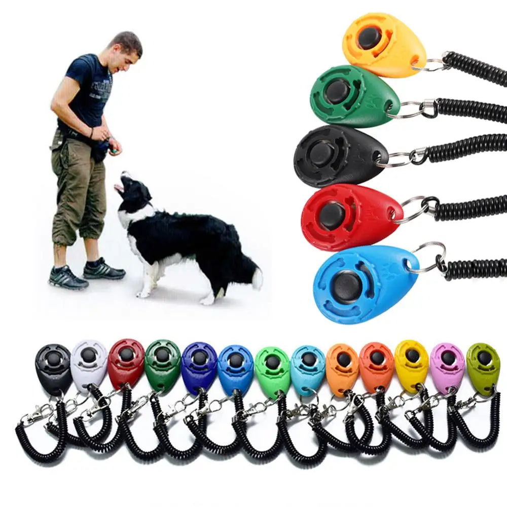 Dog Training whistle Click Sound Clicker Dog Supplies Training Sounder Clicker Sound Guide