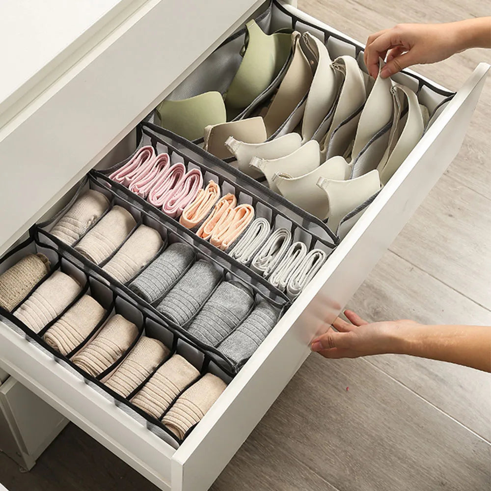 30-Grid Drawer Organizer for Socks & Underwear
