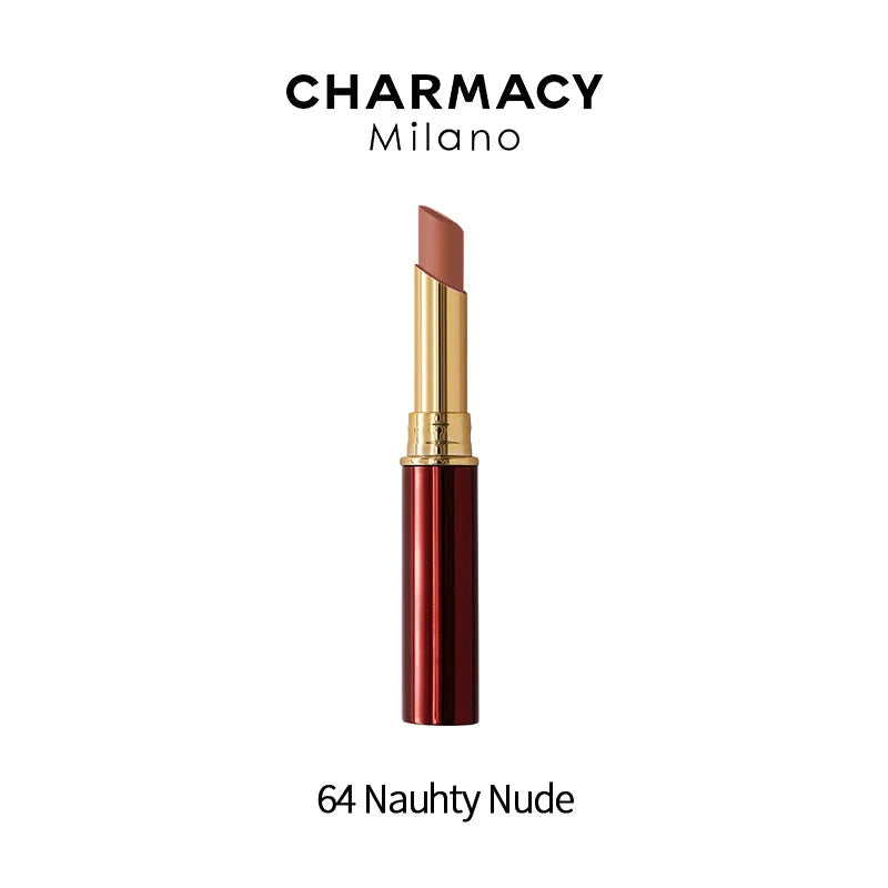 CHARMACY Velvet Lipstick – 16 colours, matte & waterproof