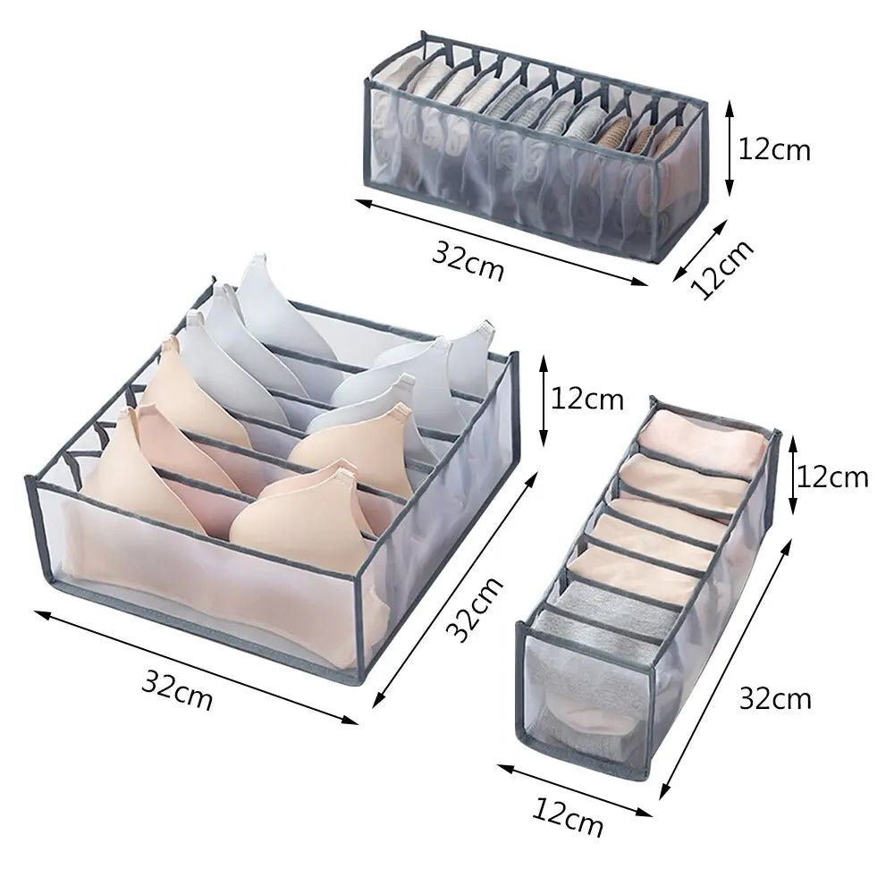 30-Grid Drawer Organizer for Socks & Underwear