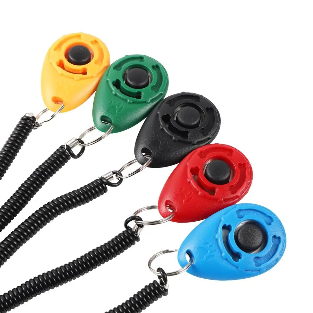 Dog Training whistle Click Sound Clicker Dog Supplies Training Sounder Clicker Sound Guide