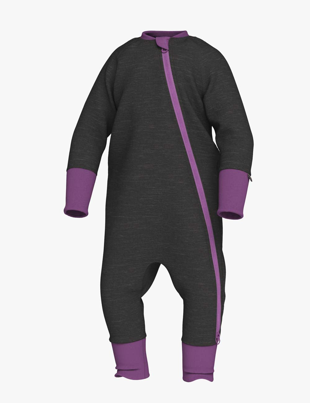Baby overall made of thermal merino wool