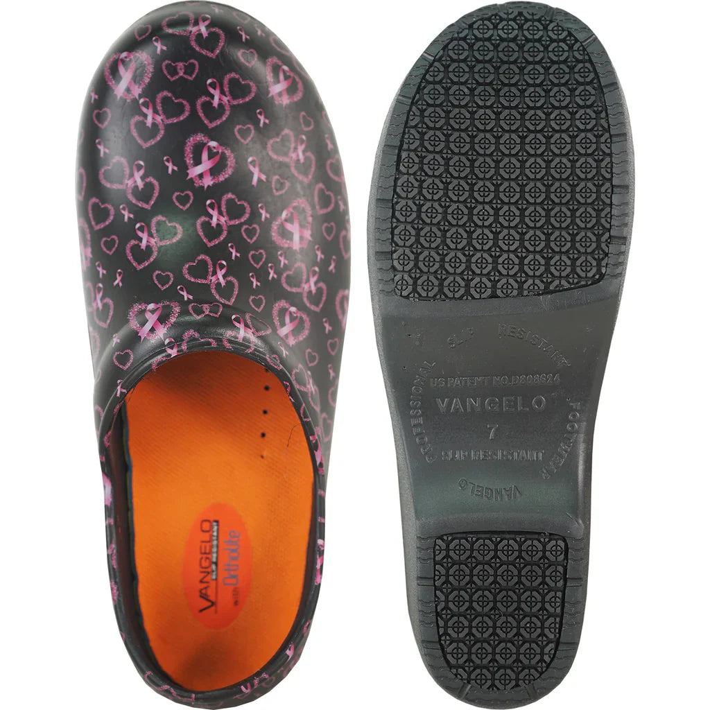 Women's clogs with non-slip sole – Fuchsia