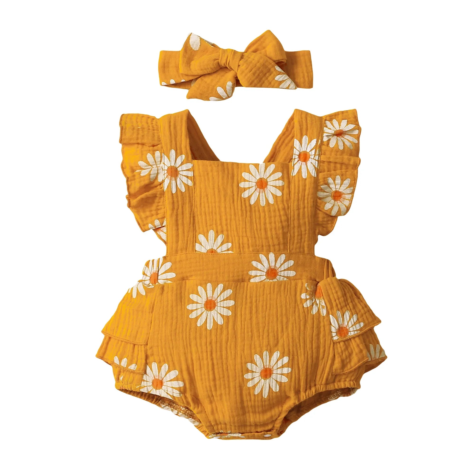 TinyPetal™ Girls Summer One-Piece 0-18M