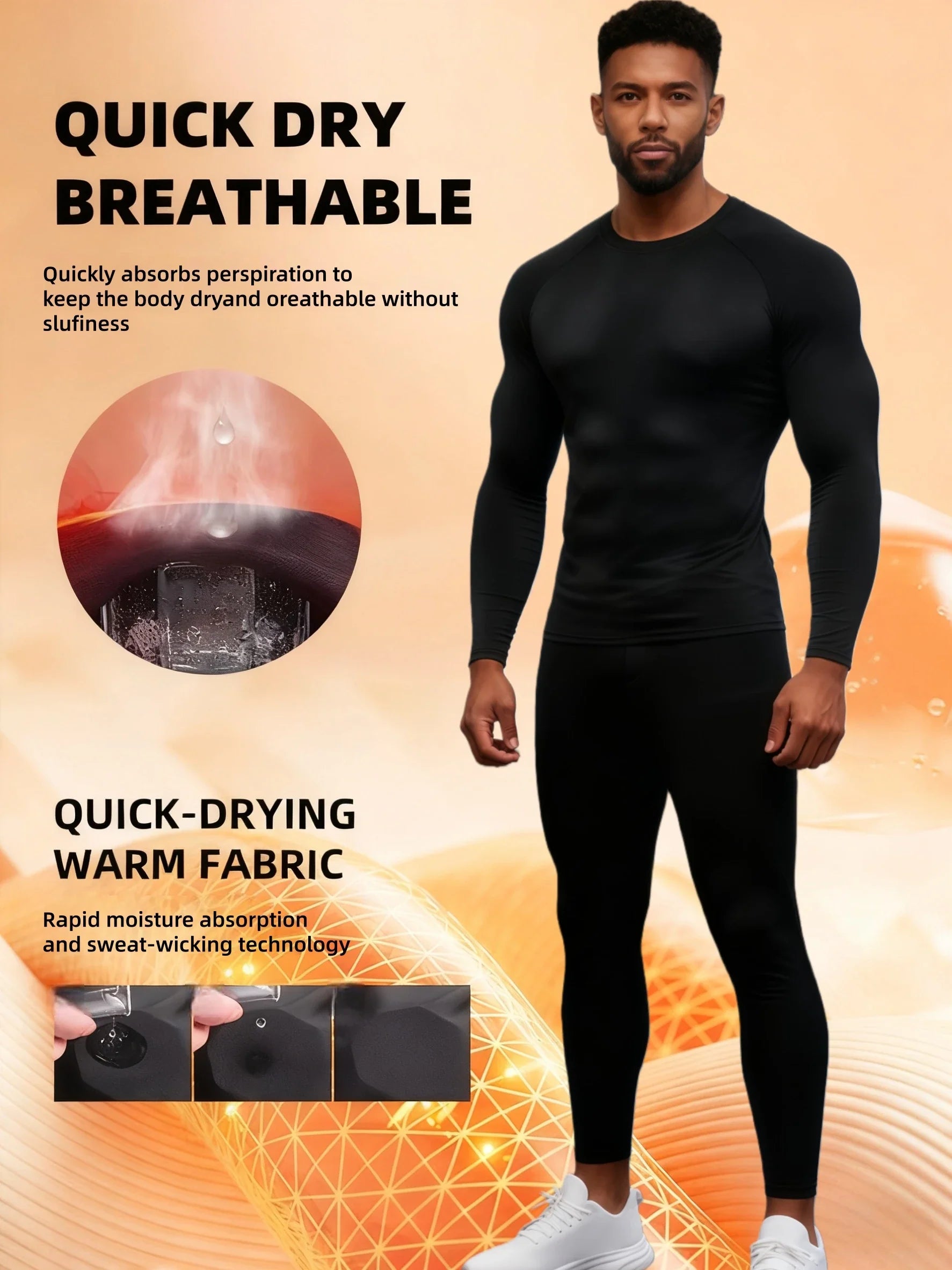 ActiveHeat™ Men’s Winter Base Layer Set