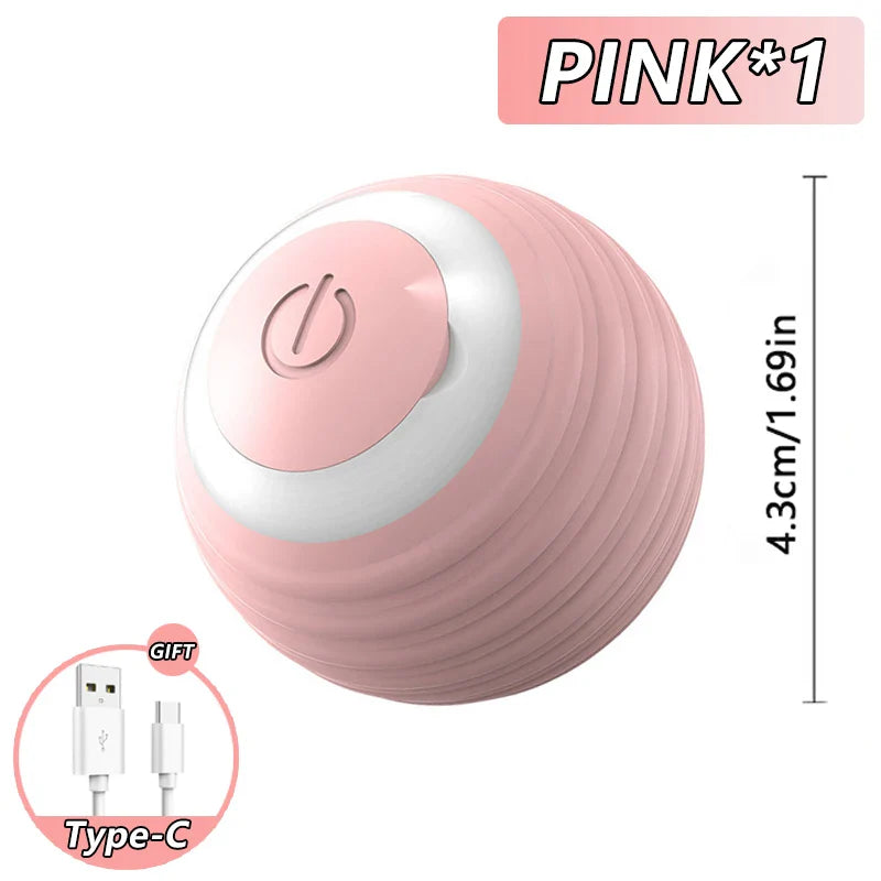 SpeedyTail™ 2-Speed Cat Toy Ball