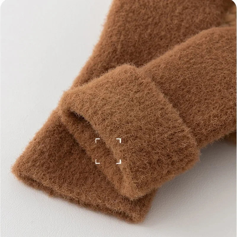 SnugSole™ Baby Walking Socks Shoes – Thick Velvet