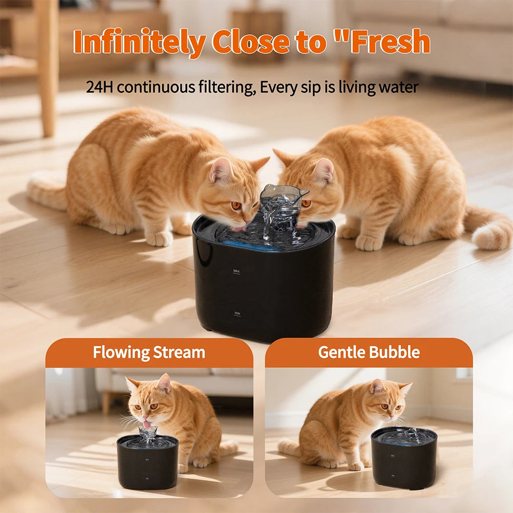 Cat Water Fountain Auto Recirculate Filtring Cats Dog Water Dispenser