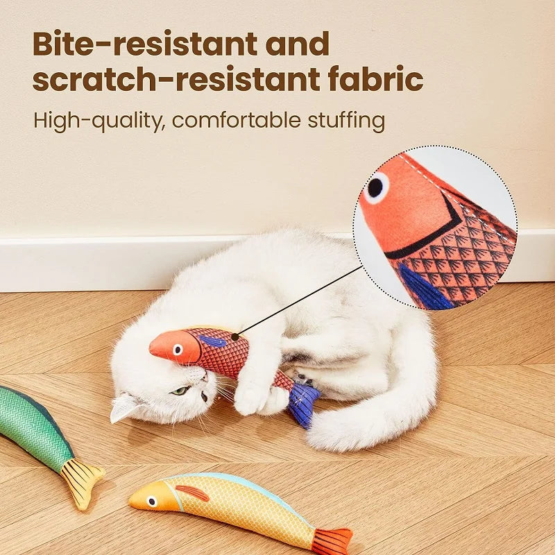 PurrFish™ 3D Catnip Toy