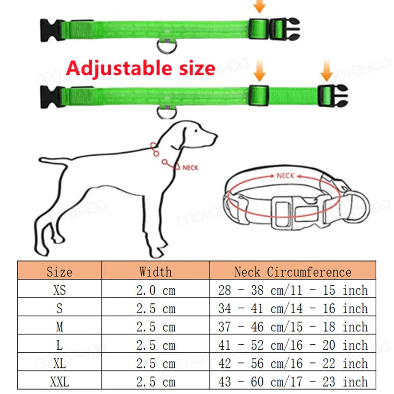 PetShine™ USB LED Glow Collar