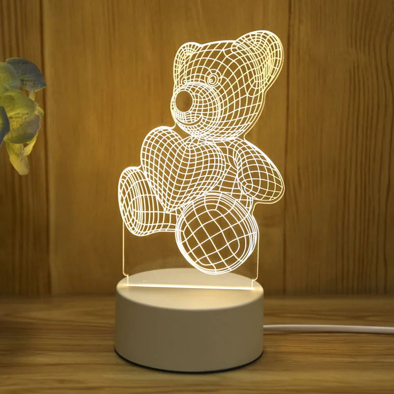 HeartLight™ Romantic 3D LED Lamp