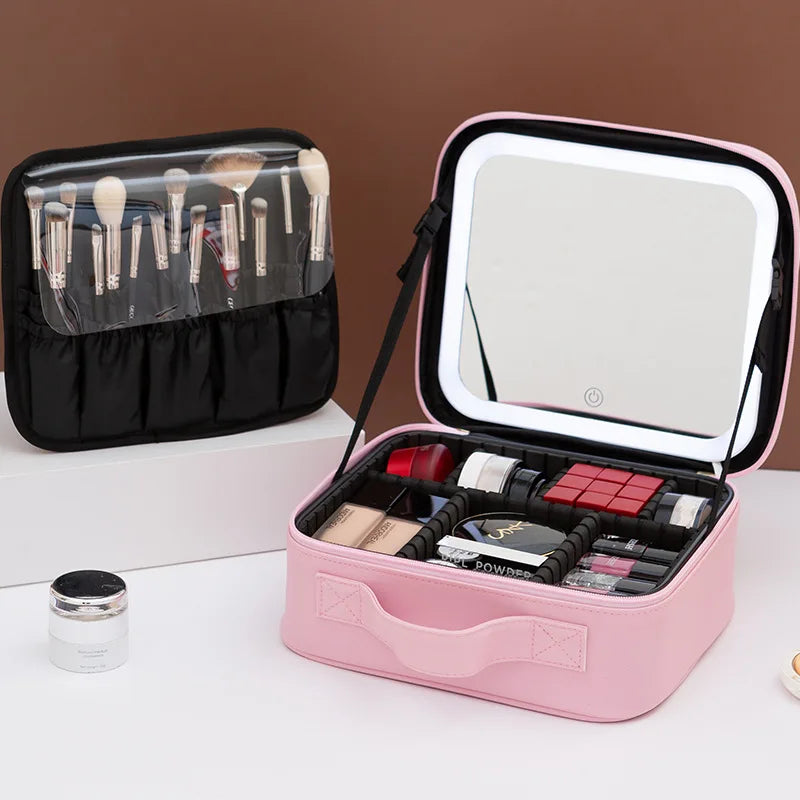 ShineMate™ Lighted Cosmetic Bag