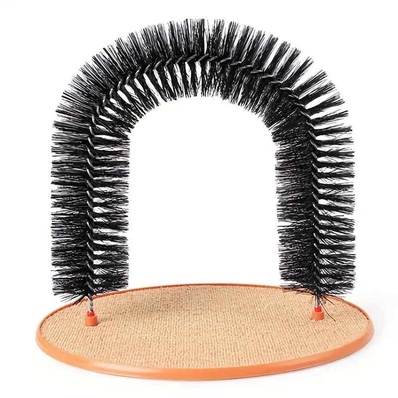 MeowMate™ Cat Massage & Scratch Grooming Arch