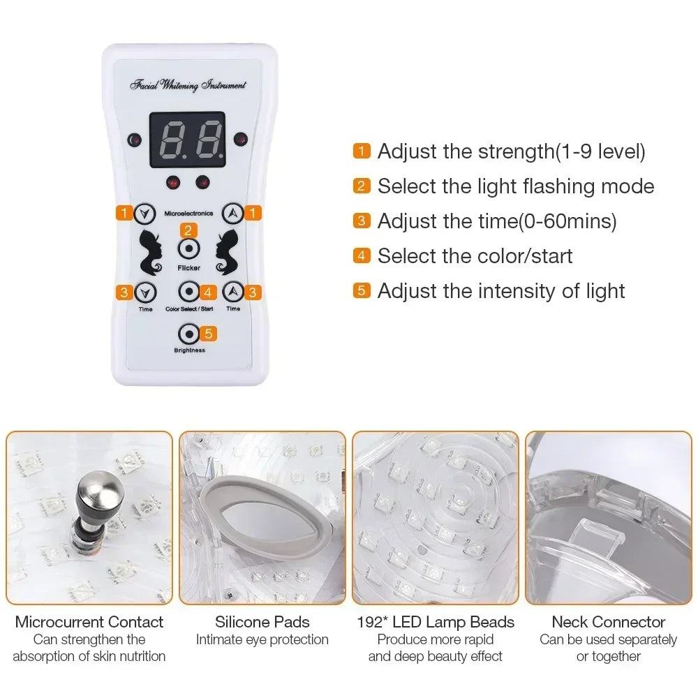 ForeverLily™ LED Face & Neck Therapy Mask