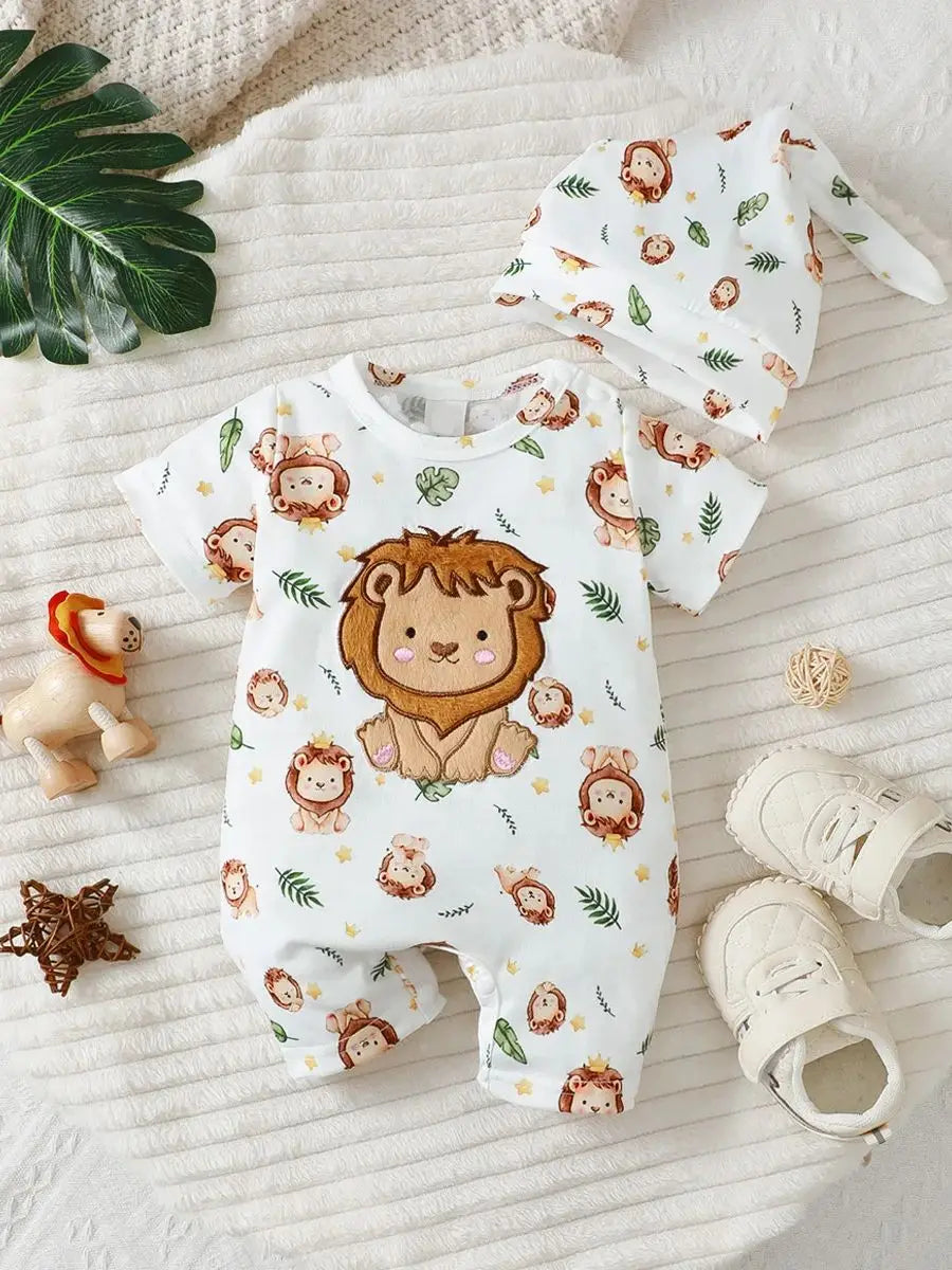 LittleKing™ Baby Boy Lion Outfit Set