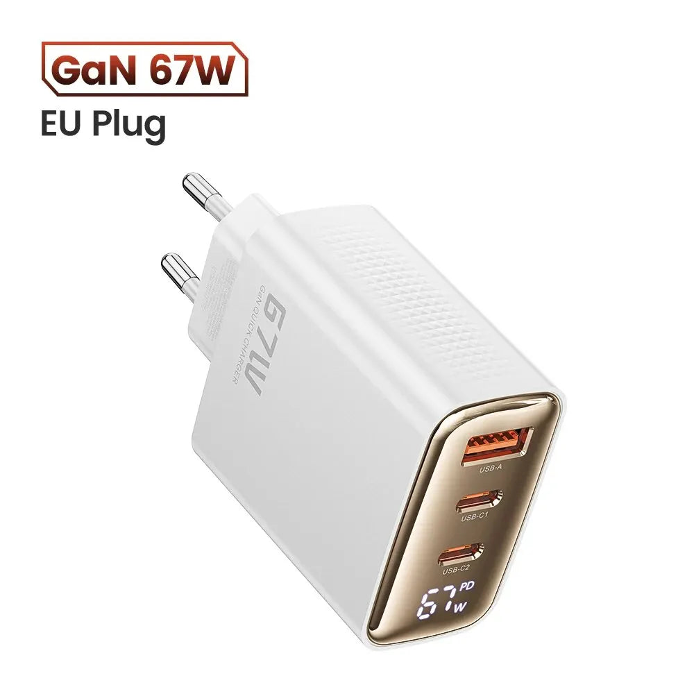 Toocki™ 67W GaN USB-C Fast Charger