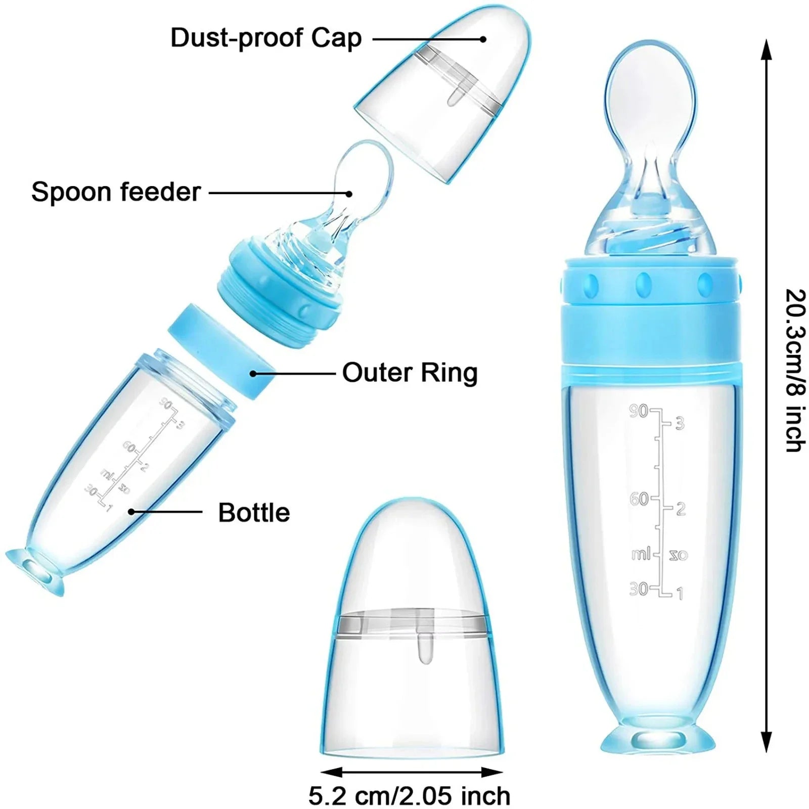 TinyFeeder™ Safe Baby Training Bottle