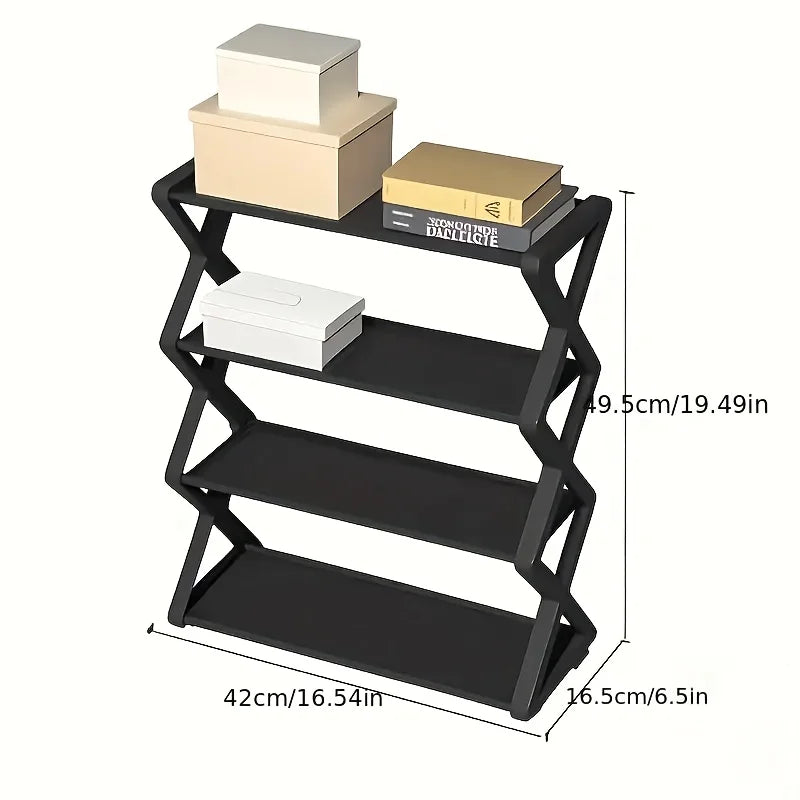 SimpleStack™ Solid Color Shoe Rack