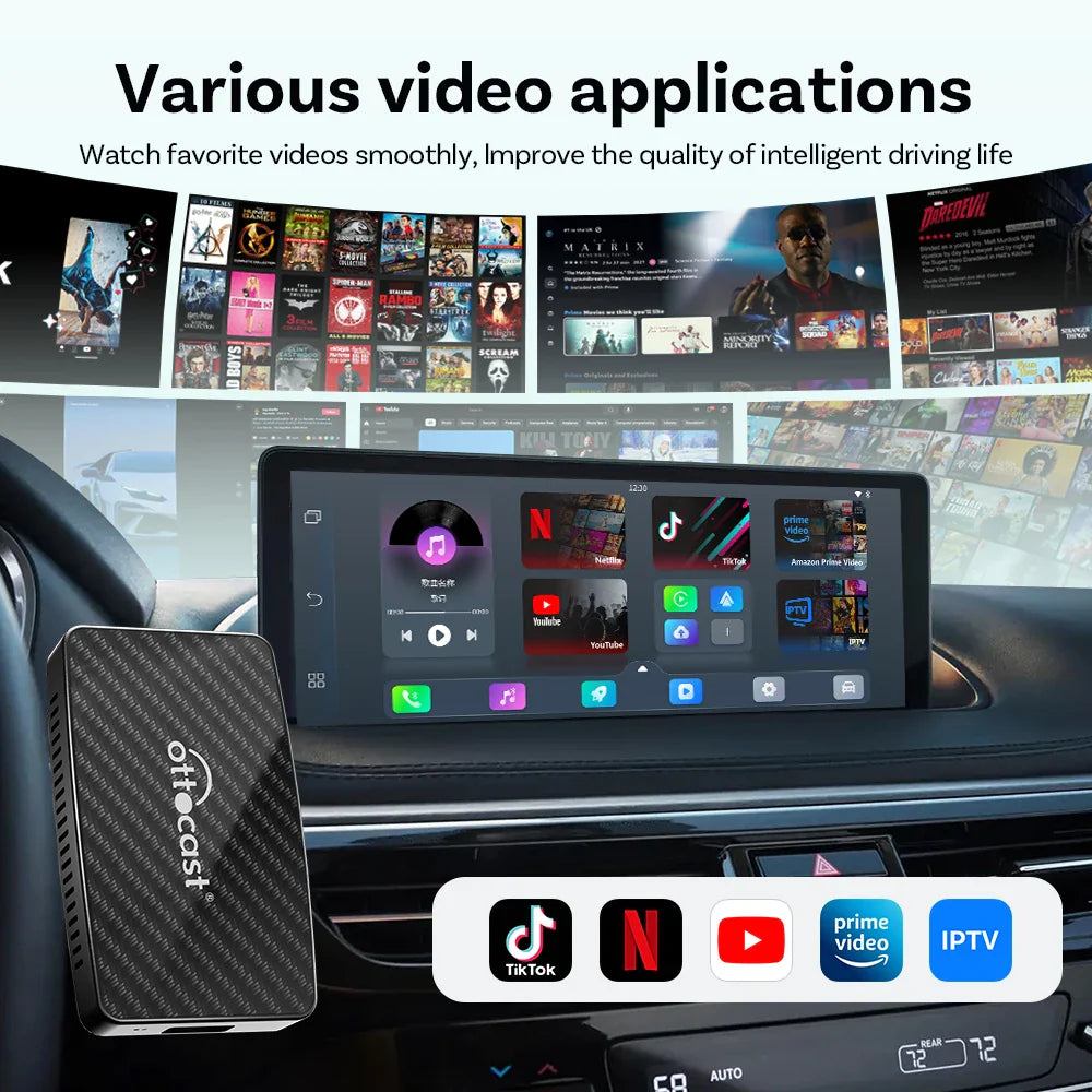 Wireless CarPlay & Android Auto Adapter