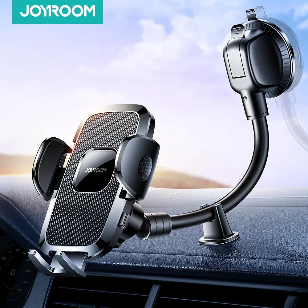 AutoGrip™ 360° Car Phone Mount – Flexible 9in Long Arm, Hands-Free