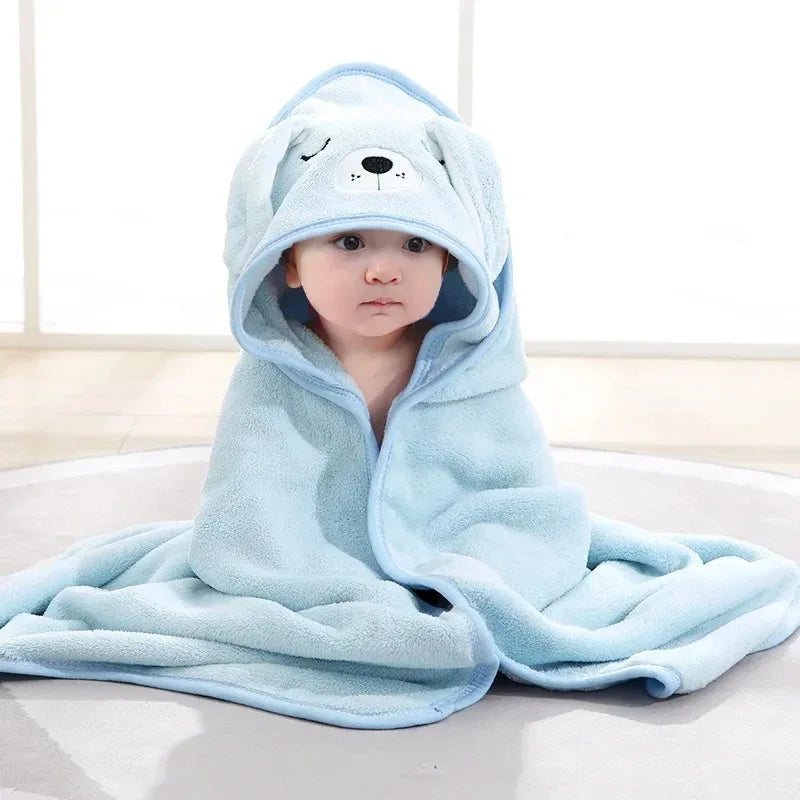 BabyJoy™ Cartoon Hooded Towel 80x80cm