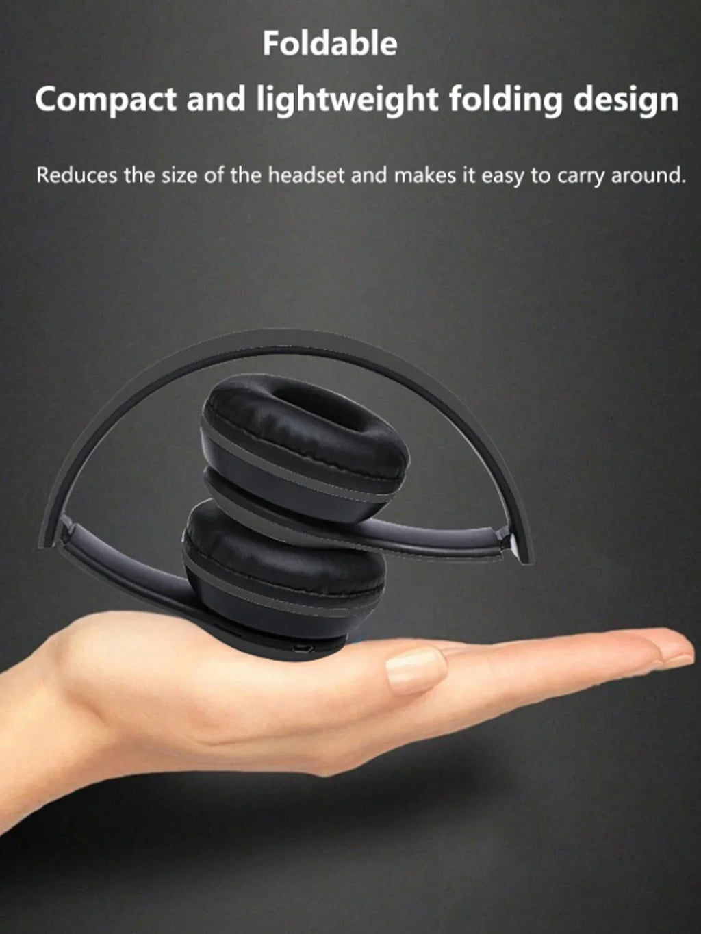 Foldable Bluetooth Over-Ear Headphones