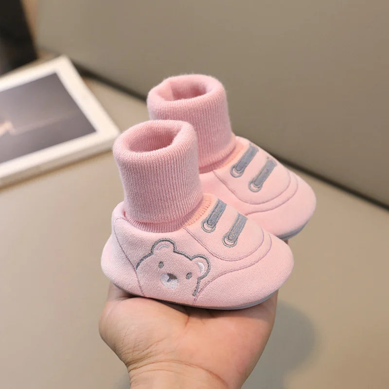 CuddleFeet™ Infant Cartoon Shoes