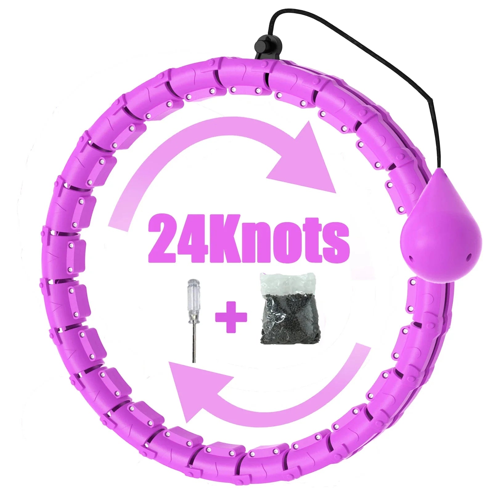 SlimHoop™ Smart Weighted Hoop for Adults