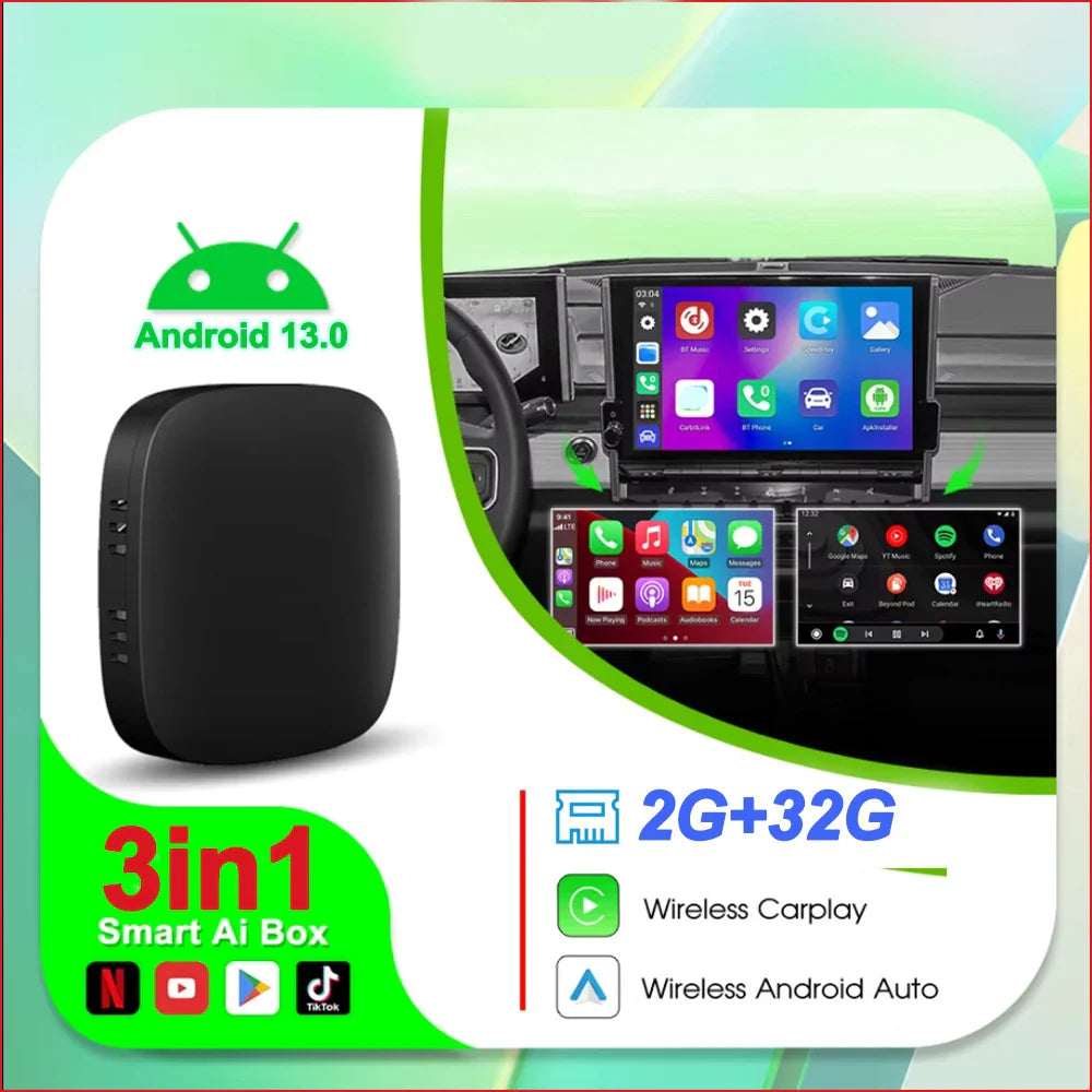 DriveOS™ Android 13 CarPlay AI Box