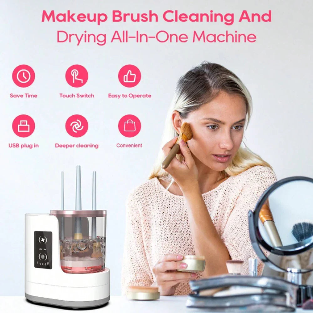 SparkleSpin™ Makeup Brush Cleaner