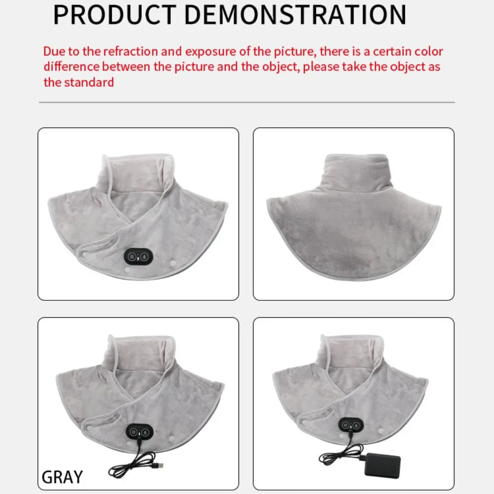 RelaxPro™ Electric Heated Neck & Back Massager