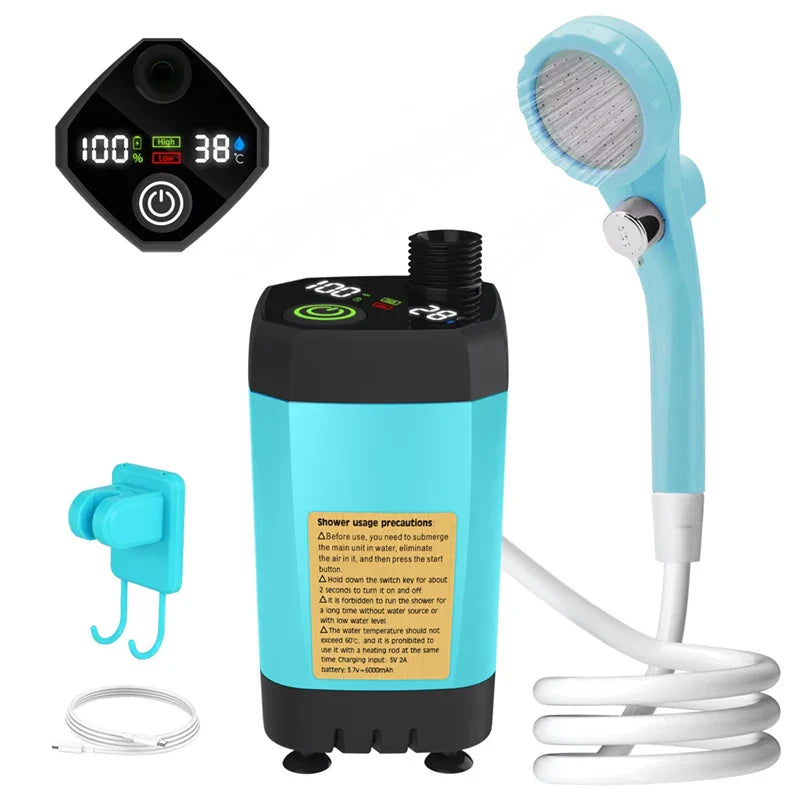 ShowerPro™ Outdoor Camping Kit – Intelligent Digital