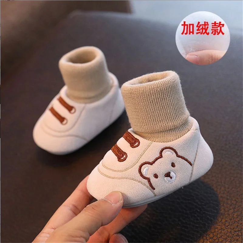 CuddleFeet™ Infant Cartoon Shoes