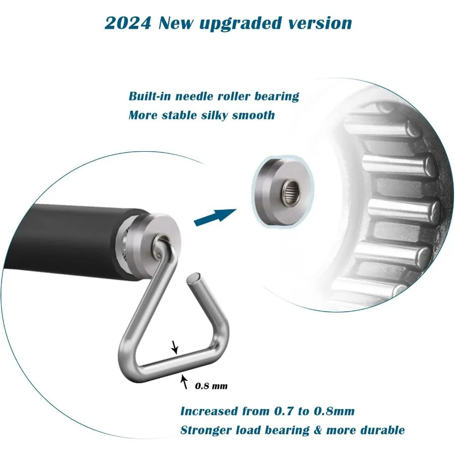 Clear specs: Includes adjustable sizes (26.4” & 39.4”).