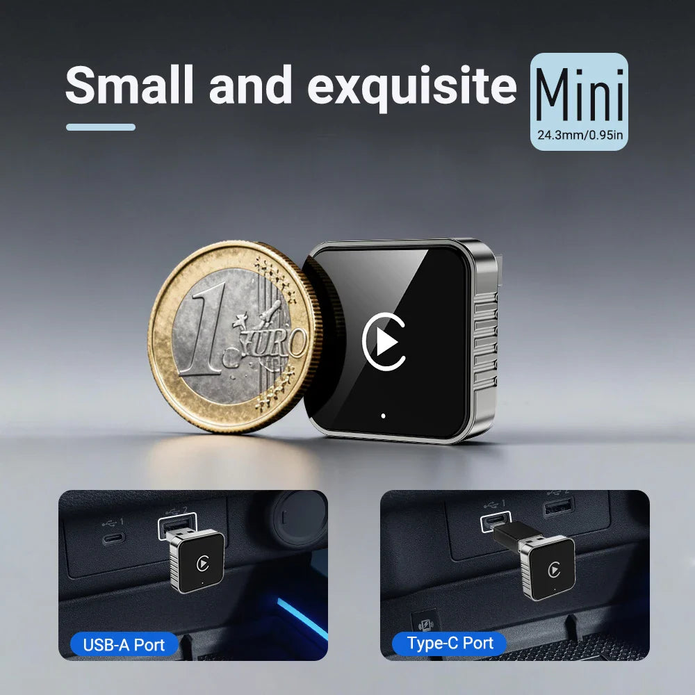 Wired to Wireless CarPlay Adapter