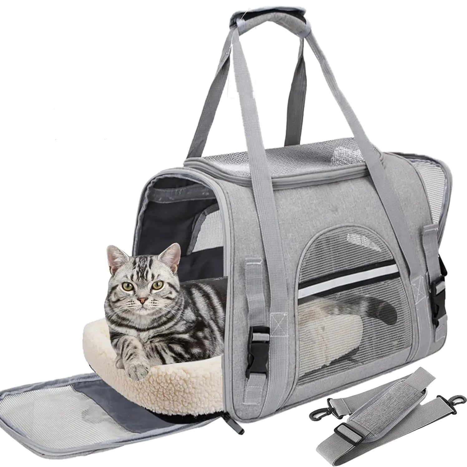 Pet Carrier Bag Airline Approved Up for Cats and Dogs