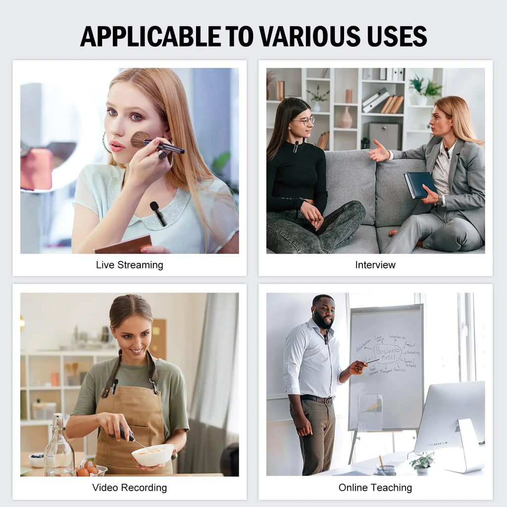 Basix™ Wireless Lavalier Microphone for iPhone